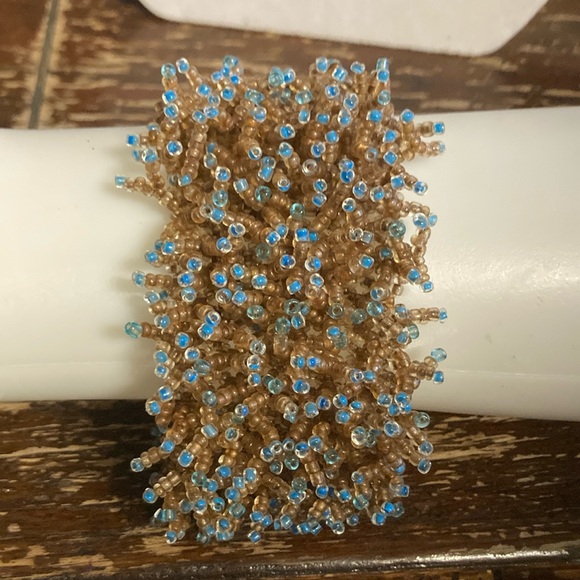 Unique hand made stunning bead bracelet. Lots of time and love in this one - Picture 1 of 11